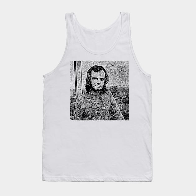 Retro Style John Peel 8bit Fan Art Tank Top by CultOfRomance